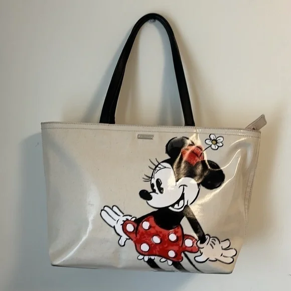 KATE SPADE DISNEY MINNIE MOUSE FRANCIS LARGE TOTE - Picture 8 of 14